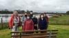 Less than10 of us @ Seaford Wetlands lookout